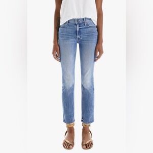 MOTHER Jeans Mid-rise Dazzler ankle